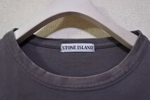 90's STONE ISLAND Pigment Dyed Tee size S ストーンアイランド ピグメント加工 Tシャツ イタリア製 初期_画像3