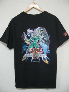 00's YU-GI-OH! ENEMY OF JUSTICE Tee size M 遊戯王 E-HERO シャイニング・フェニックスガイ Tシャツ 少年ジャンプ