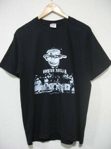 PRIDE MONSTER FAMILIA IT's D.E.M.O. Tシャツ size L ブラック CLUB BASE BLACK MIX JUICE PMF LAF