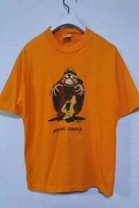 70's CRAZY SHIRTS HAWAII BROAD JUMPER Vintage Tee size M USA製 クレイジーシャツ Tシャツ ビンテージ