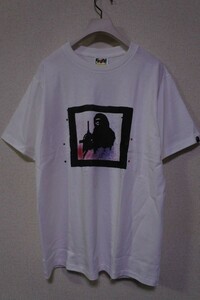 A BATHING APE BAPE FUTURA Art Tee size M エイプ フューチュラ アート Tシャツ 日本製 ホワイト