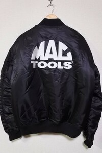 MAC TOOLS Mac tool MA-1 flight jacket cotton inside size XL black 