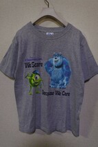 00's Disney PIXAR MONSTERS INC M＆O Tee size Youth XL ディズニー ピクサー モンスターズインク Tシャツ_画像1