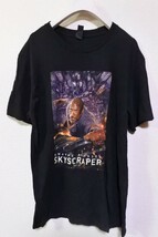 SKYSCRAPER DWAYNE JOHNSON AMC Promo Tee size M スカイクレイパー ドウェインジョンソン ムービー Tシャツ_画像1