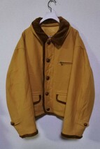 80's PPFM PEYTON PLACE FOR MEN Archive Wool Jacket ウール ワークジャケット size F マスタード×ブラウン 日本製 当時物_画像10