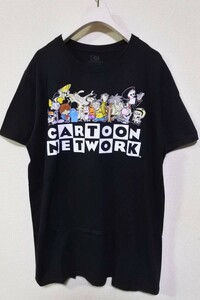 CARTOON NETWORK カートゥーンネットワーク Tシャツ size L ブラック