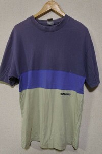 90's OLD STUSSY Vintage Tee size L OZ製 オールド Tシャツ 白タグ オーストラリア製 ビンテージ