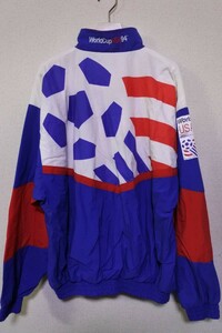 90's SNICKERS WorldCupUSA 94 スニッカーズ ワールドカップ ナイロンジャケット size M 台湾製