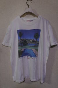 speedo Hiroshi Nagai Tee size L 永井博 アート Tシャツ ホワイト