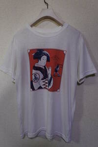 Nike Japanese Ukiyoe Art Tee size S ナイキ 浮世絵 Tシャツ ホワイト 復刻