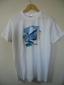 POCARI SWEAT ポカリスエット Tシャツ L-XL ホワイト 大塚製薬 未使用 当時物