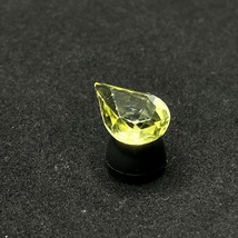 ウランガラス ルース ティアドロップカット 黄色 18.2mm 1粒 訳あり_画像5