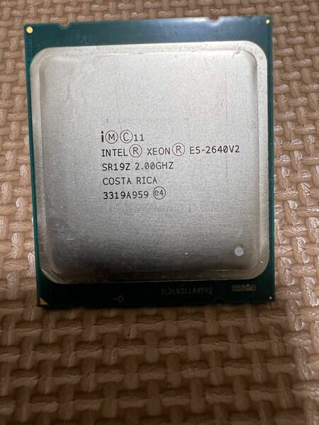 Intel XEON E5-2640V2 動作品