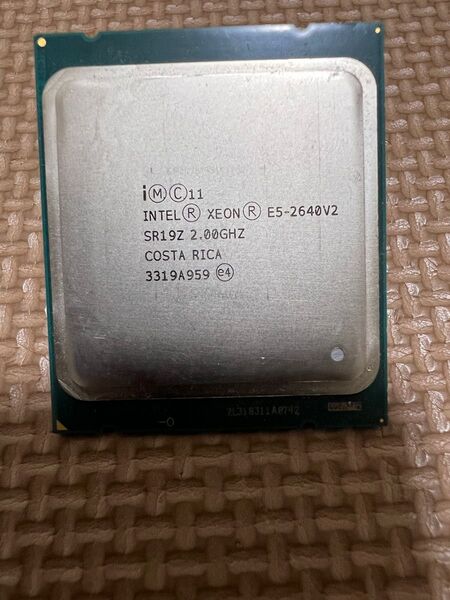 Intel XEON E5-2640V2 動作品