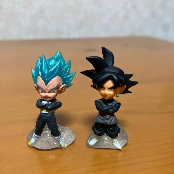 ドラゴンボール 超　ベジータ　ゴクウブラック　ミニ　フィギュア