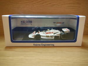 KR431027 1/43 Kojima KE009 1977 JAPAN GP No.52kojima Япония GP