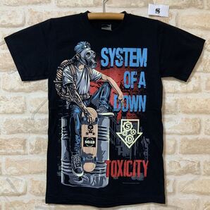 システムオブアダウン イラスト Tシャツ Sサイズ 海外製 ロックバンドTシャツ