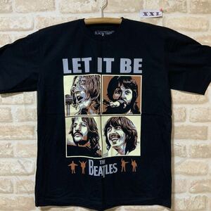 ビートルズ LET IT BE Tシャツ　XXLサイズ　レットイットビー　バンドTシャツ