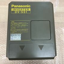 Panasonic　パナソニック　DV-551　インバータ　通電確認済み　AC200～230V　50/60Hz　15A　C-788_画像1