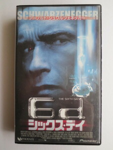 中古セルVHS　シックス・デイ 字幕スーパー版　　THE SIXTH DAY　PIVSー1750