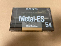 カセットテープ SONY Metal-ES 1本 00655-1_画像1