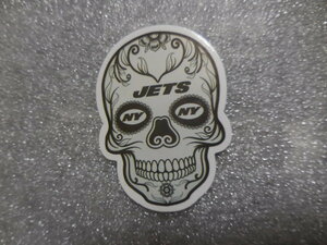 NFL New York jets Skull NY NY sticker waterproof seal 