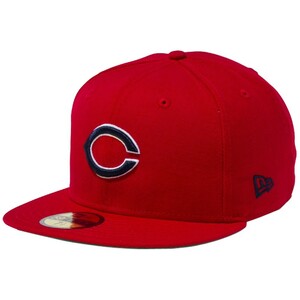 ニューエラ 5950キャップ NPB クラシック シリーズ ネイビーロゴ 広島東洋カープ レッド New Era 59FIFTY Cap NPB Classic Series Hiroshima Toyo Carp