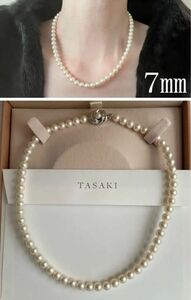 TASAKI タサキ　ネックレス　パール　真珠7㎜　田崎