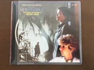 CD/ケースなし/SHY PEOPLE　TANGERINE DREAM　ORIGINAL MOTION PICTURE SOUNDTRACK/【J24】 /中古