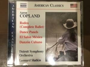 CD/COPLAND:Rodeo・Dance Panels/【J24】 /中古