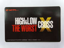 ムビチケ：HiGH&LOW THE WORST X 使用済み_画像1