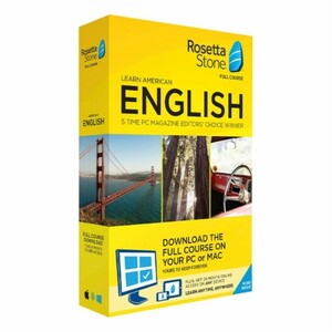 即決！ロゼッタストーン 英語(アメリカ) Rosetta Stone 24ヶ月 Online Subscription Mac/Windows/iPad/iPhone/Android　ダウンロード版