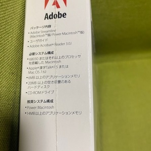 ★☆未開封品 Adobe Streamline 4.0J Macintosh版☆★の画像9