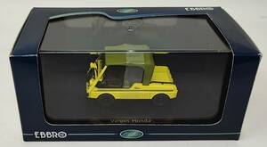 ★EBBRO OLDIES 1/43 VAMOS HONDA 4 1970 YELLOW エブロ バモス ホンダ ミニカー★