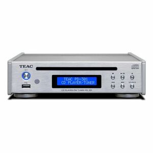 ★TEAC ティアック PD-301-X/S CDプレーヤー/FMチューナー ワイドFM USBメモリ音楽再生対応★新品送料込
