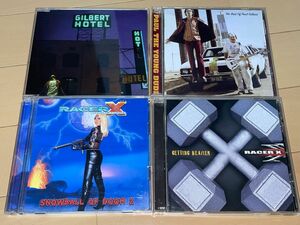 【匿名発送】Paul Gilbert/ RACER X/ CD 4枚 セット