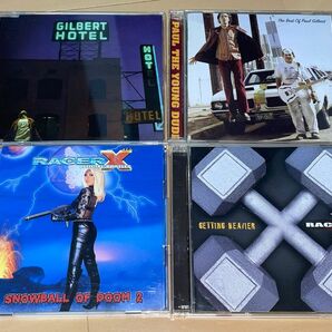 【匿名発送】Paul Gilbert/ RACER X/ CD 4枚 セット