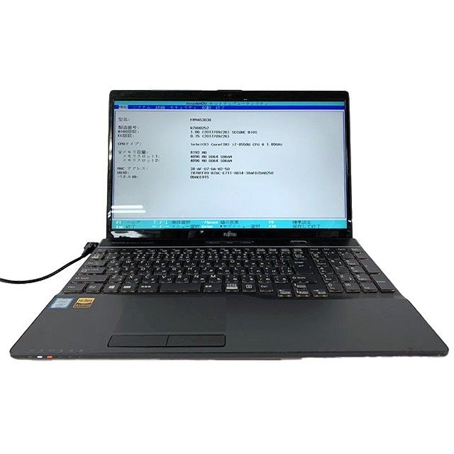 オリジナルデザイン手作り商品 富士通 15.6型ノートパソコン FMV