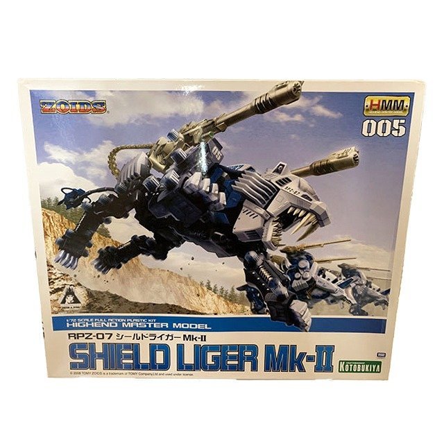 多様な HMM ゾイド シールドライガーMK.Ⅱ 帝国軍仕様 部分塗装済