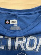 US アメリカ古着　NFL デトロイトライオンズ　ライサプライド　長袖Tシャツ ロンT Mサイズ_画像2
