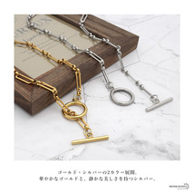 レディースネックレス ボールチェーン フィガロ ステンレス 18k マンテル シルバー ゴールド gold (シルバー、45cm)_画像2