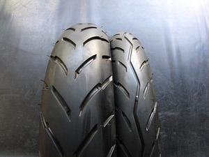 125～250クラス中古前後セット!ダンロップ◎D102. 90/80-17. 130/70-17. YZ170:22022