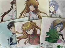 全13種セット【G賞 描きおろし色紙】一番くじ エヴァンゲリオン EVANGELION HEROINES 色コレ アスカ マリ レイ シンジ カヲル プラグスーツ_画像2