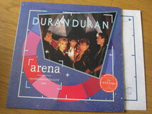 □デュランデュラン DURAN DURAN ARENA UK盤オリジナル 両面RLカット！ マトA1／B3_画像1