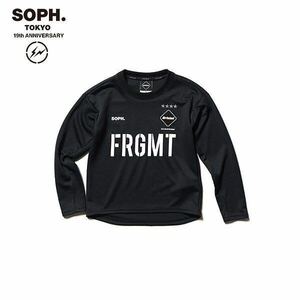 【良品】【送料最安360円】 FCRB KIDS FRAGMENT f.c real bristol エフシーレアルブリストル SOPH フラグメント L/S TRAINING TOP Tシャツ