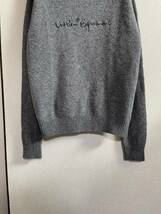 【良品】【レターパックプラス対応】uniform experiment UE ユニフォームエクスペリメント EMBROIDERY CREW NECK KNIT ニット セーター_画像7