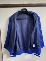 【即決】【良品】 FCRB f.c real bristol エフシーレアルブリストル SOPHNET ソフ MESH STADIUM BLOUSON スタジャン ブルゾン BLUE ブルー_画像9