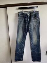 【即決】【レターパックプラス対応】 NUMBER NINE ナンバーナイン DENIM PANTS デニムパンツ ジーンズ INDIGO インディゴ 即決早い者勝ち_画像1