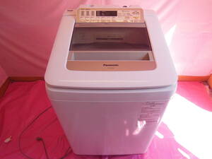 hf230314-004Z Panasonic NA-FA90H2 2015年製 全自動洗濯機 中古 洗濯機 パナソニック 9Kg 60×101×61