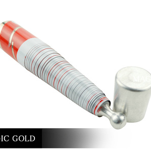 送料無料! 金属製バニシングケーン 紅白 新品 激安 マジック 手品 gold2